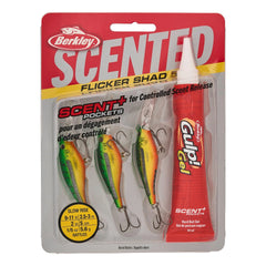 Scented Flicker Shad® Pro Pack