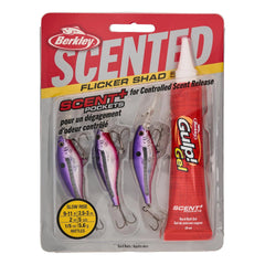 Scented Flicker Shad® Pro Pack